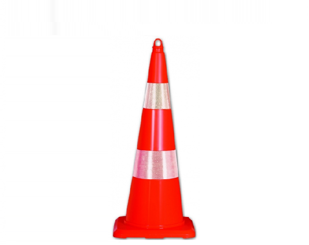 UT 5005 Pvc Trafik Konisi Çift Reflektifli 75 cm (AĞIR)